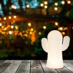 Lampa ogrodowa Kaktus White INDOOR & OUTDOOR