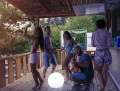 kula lampa na taras