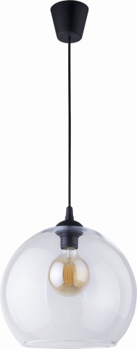 lampa wisząca szklany klosz
