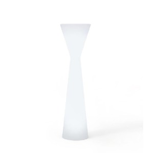 Lampa podłogowa LED 170 BATTERY biała