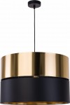 HILTON BLACK/GOLD LAMPA WISZĄCA 1