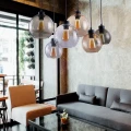 lampa sufitowa szklana