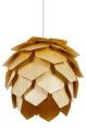 lampa wisząca w kształcie szyszki