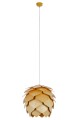 lampa wisząca w kształcie szyszki