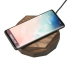 Drewniana ładowarka do telefonu - indukcyjna - Orzech