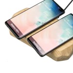 Drewniana ładowarka do telefonu podwójna - indukcyjna -  Dąb