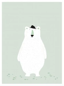 Miś Polarny Plakat