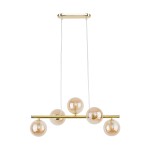 ESTERA GOLD LAMPA WISZĄCA 5 PŁ