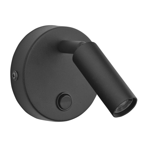 nowoczesny kinkiet czarny