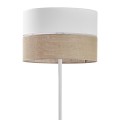 nowoczesna lampa podłogowa z abażurem