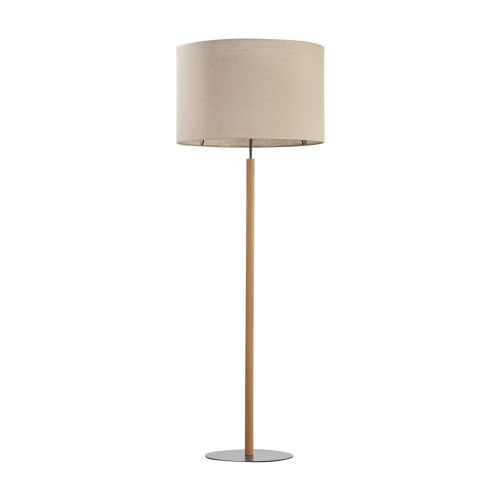 nowoczesna lampa podłogowa z abażurem