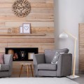 lampa podłogowa w stylu industrialnym