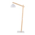 lampa podłogowa w stylu industrialnym