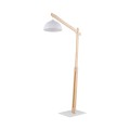 lampa podłogowa w stylu industrialnym