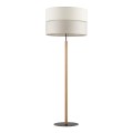 lampa podłogowa z abażurem
