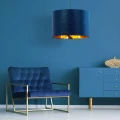 lampa wsząca z granatowym abażurem (4).jpg