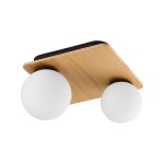 BIANCA WOOD LAMPA SUFITOWA 2