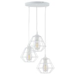 DIAMOND NEW WHITE LAMPA WISZĄCA 3 PL