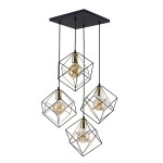 ALAMBRE LAMPA WISZĄCA 4 PŁ CZ/ZŁ