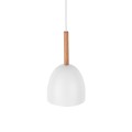 nowoczesna biała lampa do kuchni