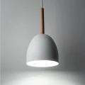 nowoczesna biała lampa do kuchni