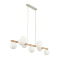 wisząca lampa w stylu skandynawskim
