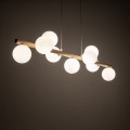 wisząca lampa w stylu skandynawskim