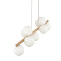 wisząca lampa w stylu skandynawskim