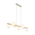 wisząca lampa w stylu skandynawskim