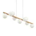 wisząca lampa w stylu skandynawskim
