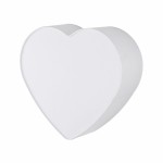 HEART WHITE LAMPA SUFITOWA 2