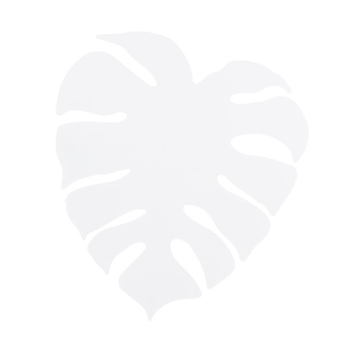 kinkiet w kształcie liścia monstery