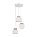 wisząca lampa w stylu skandynawskim