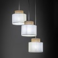 wisząca lampa w stylu skandynawskim