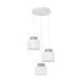 wisząca lampa w stylu skandynawskim