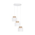 wisząca lampa w stylu skandynawskim