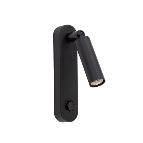 ENZO BLACK KINKIET nad łóżko