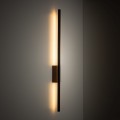 FLASH BLACK WOOD KINKIET LED
