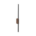 FLASH BLACK WOOD KINKIET LED