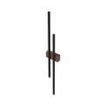 FLASH BLACK WOOD KINKIET LED