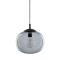 lampa wisząca ze szklanym kloszem