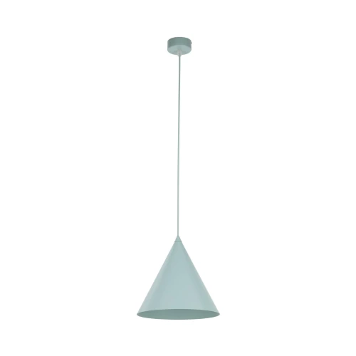 nowoczesna miętowa lampa do kuchni