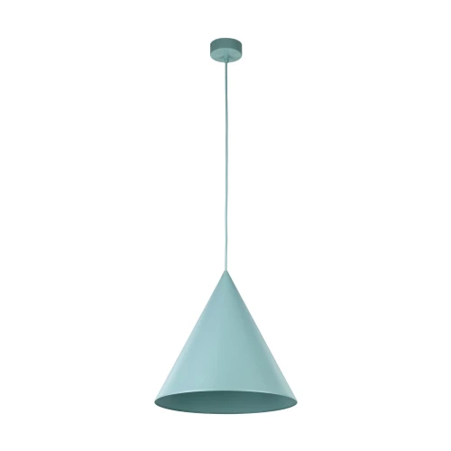 nowoczesna lampa wisząca do kuchni stożek