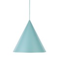 nowoczesna lampa wisząca do kuchni stożek