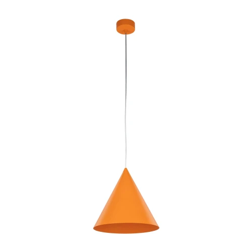 nowoczesna lampa wisząca do kuchni stożek