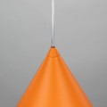 nowoczesna lampa wisząca do kuchni stożek