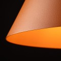 nowoczesna lampa wisząca do kuchni stożek
