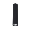 SPOT TUBA NATYNKOWA CZARNA 24CM TUNE GU10