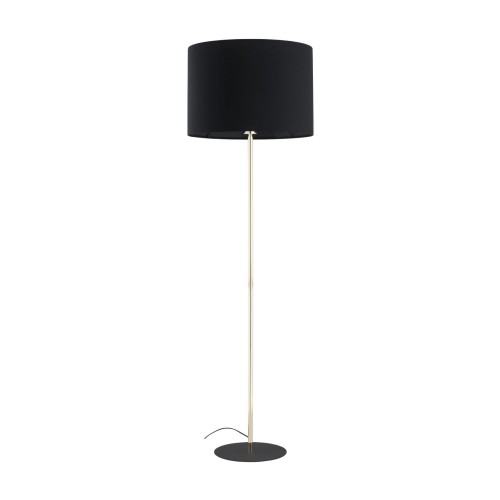 nowoczesna lampa podłogowa z abażurem