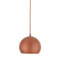 LAMPA WISZĄCA DO KUCHNI W KOLORZE CEGLANYM